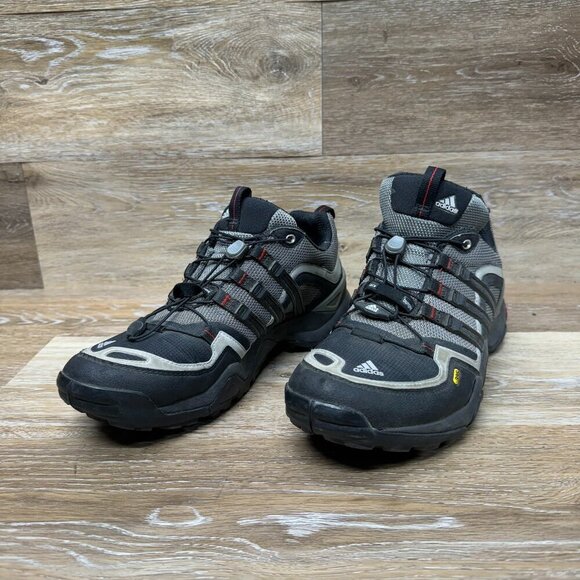 Adidas Terrex Gray Athletic Shoes Men's Size 8 - Picture 1 of 6